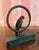 Early 20th Century Deco Period Cold Painted Bronze Parrot Form Doorstop For Sale - Image 5 of 8