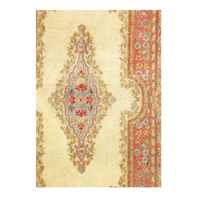 Traditional 1960s Pasargad NY Semi- Persian Kerman Rug - 3'x 5' For Sale - Image 3 of 4