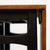 1960s Mid Century Ebonized Drop Leaf Dining Table For Sale - Image 4 of 12
