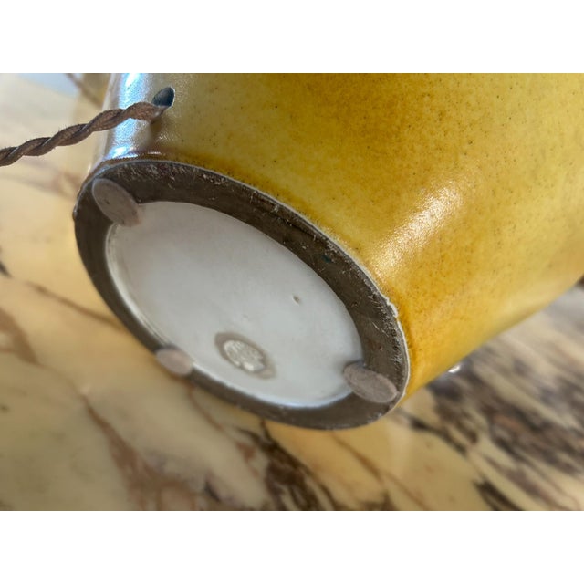 1970s Ceramic Floor Lamp by Suzanne Ramié, 1970s For Sale - Image 5 of 7