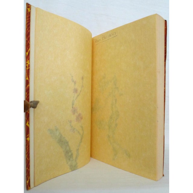 Tan M. Allen Hand-Made Traditionally Bound Sketch Notebook For Sale - Image 8 of 13
