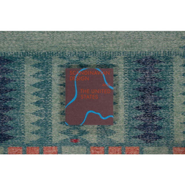 Contemporary Scandinavian Style Geometric Distressed Rug by Rug & Kilim, India For Sale - Image 10 of 10