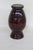 Mid Century Anchor Hocking Depression Glass Ruby Red Vase 4398b For Sale In Miami - Image 6 of 8