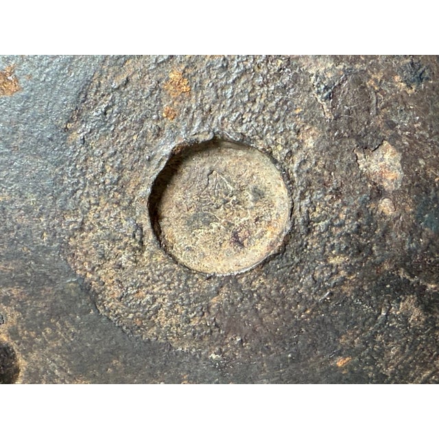 Rare Antique Early 19th Century Japanese Cast Iron Lacquer Sake Kettle Tea Pot For Sale - Image 15 of 16