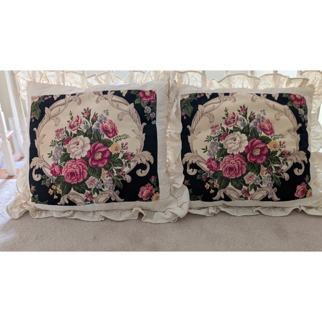 Vintage Handmade Pillow Sham For Sale - Image 12 of 12