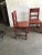 Antique Painted Wooden Dining Chairs, Set of 4 For Sale - Image 3 of 12