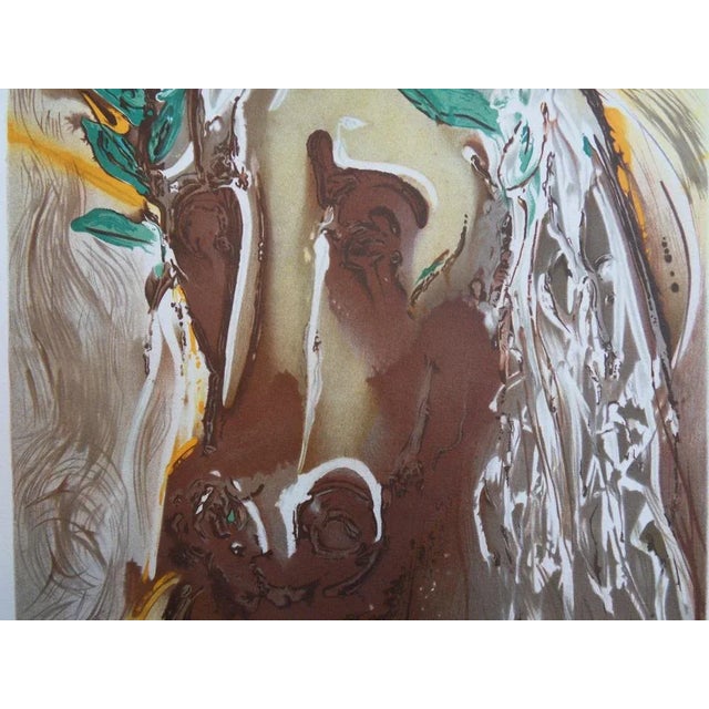 Contemporary Salvador Dali, Horses, The Spring Horse, Signed Lithograph For Sale - Image 3 of 5