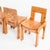 1970s Vintage Pine Chairs attributed to Silvio Coppola for Fratelli Montin, Italy, 1970s, Set of 4 For Sale - Image 5 of 16