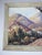 An acrylic on board landscape from a Woodstock New York studio signed by Richard S Woodruff in 1965. A peaceful scene with...