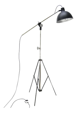 Mid-Century Industrial Floor Lamp