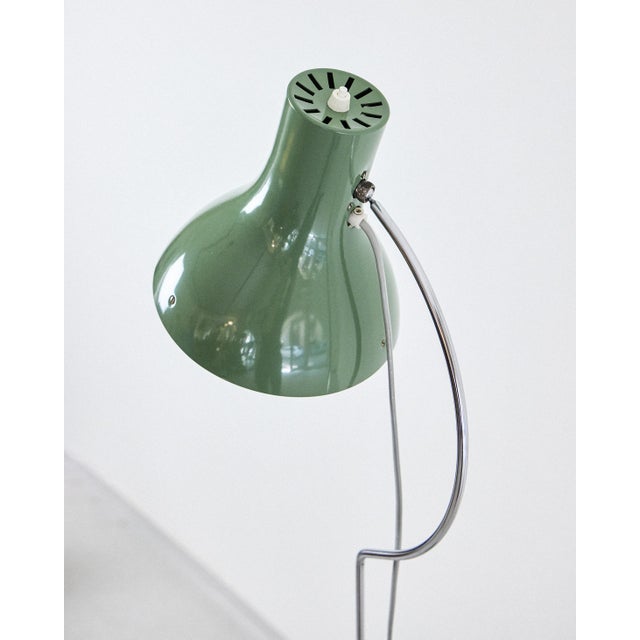 Mid-Century Modern Chrome Floor Lamp by Josef Hurka, 1960s For Sale - Image 3 of 5