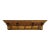 Antique Carved Wood Wall/Coat Rack For Sale