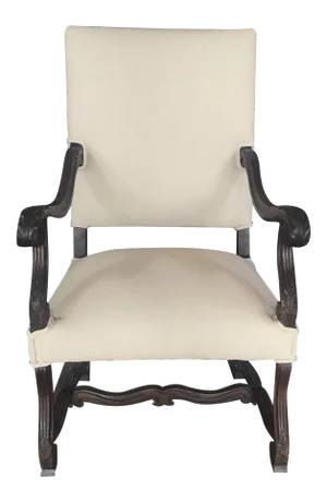 19th Century French Walnut Louis XV Armchair
