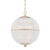 Metal Hudson Valley Lighting Mark D. Sikes Sphere No. 3 1-Light Large Pendant, Aged Brass For Sale - Image 7 of 7