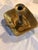 Beautiful aged brass with thumb grip and wax collection tray