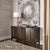 Newl Scallop Top Console Cabinet For Sale In Sacramento - Image 6 of 6