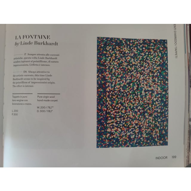 Wool Rug by Linde Brukhardt for Driade, Italy, 2014 For Sale - Image 16 of 18