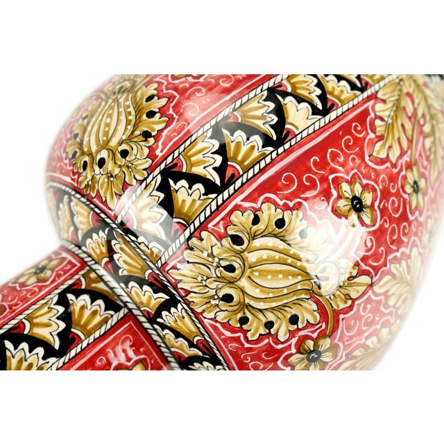 Oriental Flowers Heritage Vase by Deblona For Sale - Image 15 of 17