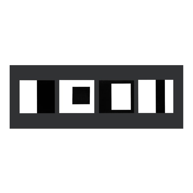 Ellsworth Kelly Set of Four Linogravures Line Form Color 3 For Sale