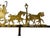 American American 1940s Iron Weathervane Top With a “Coach and Horses” Theme For Sale - Image 3 of 7
