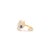 Not Yet Made - Made To Order 18k Yellow Gold Miracle Feather Diamond Ring Size 7 For Sale - Image 5 of 12