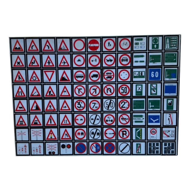 Vintage Road Sign, 1970s For Sale