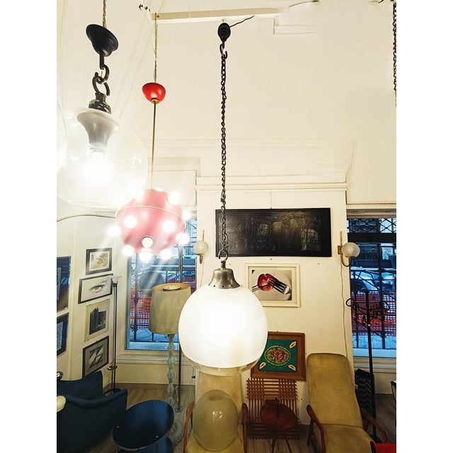 Model LS10 Pendant Light by Luigi Caccia Dominioni for Azucena, Italy, 1960s For Sale - Image 6 of 9