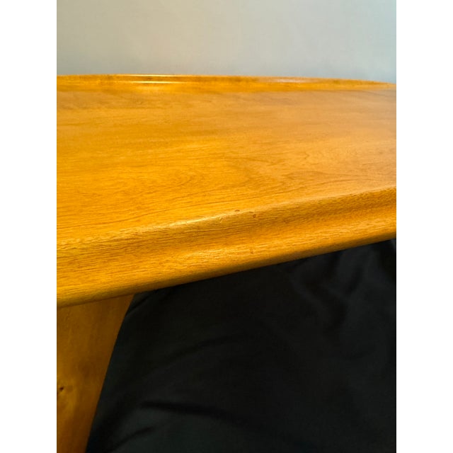 Vintage MCM Authentic Heywood-Wakefield 319-G Champagne Coffee Table Signed For Sale - Image 11 of 12
