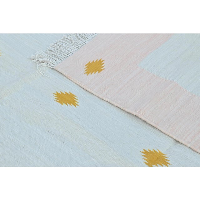 Casa Cosima Kolkata Rug, 9' x 12', Pink, Persimmon and White For Sale - Image 4 of 10