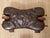 Vintage Leather Saddle Stool With Tufted Seat and Sculptural Wood Frame as Found For Sale - Image 4 of 12