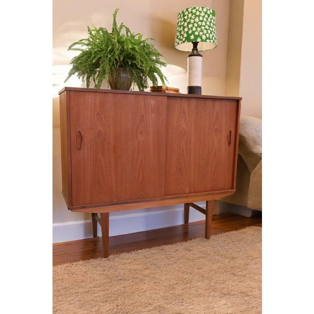 Danish Teak Bar Cabinet, 1960s For Sale - Image 10 of 18