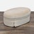 Century Furniture Century Furniture Skirted Ottoman With Nailhead Trim For Sale - Image 4 of 8