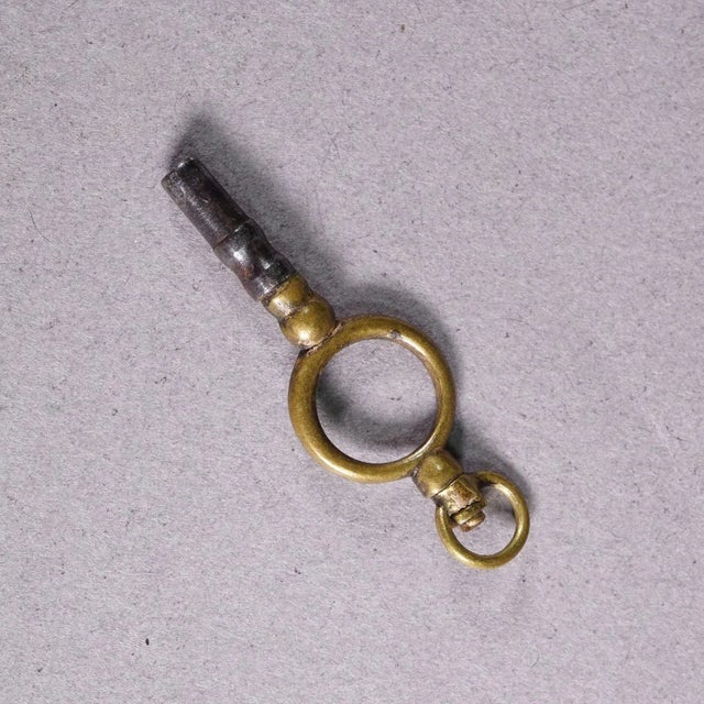 Antique Mantel Clock Under Glass Dome, Ca. 1870 For Sale - Image 9 of 9