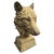 English Cast Stone Wolf Head Bust For Sale - Image 17 of 17