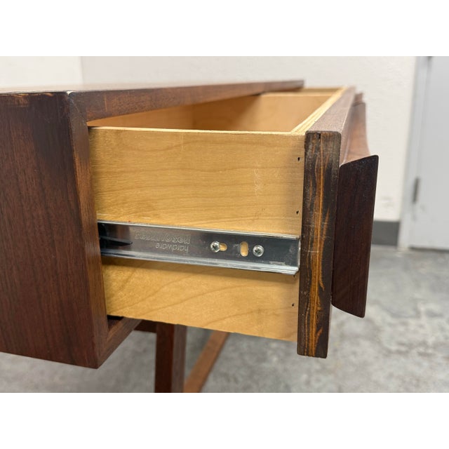 West Coast Modern Handcrafted Entry Way Console For Sale - Image 10 of 12