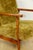 Vintage Olive Lounge Chair in Red Fox with High Pile Camel Fabric, 1970s For Sale - Image 12 of 13