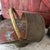 Brass Vintage Brass Coal Scuttle Bucket With Handle - Rustic Patina Finish - 18" For Sale - Image 8 of 14