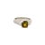 A captivating ring showcasing a 2.07-carat cushion yellow-green changing to brown-yellow Alexandrite, set prominently at...