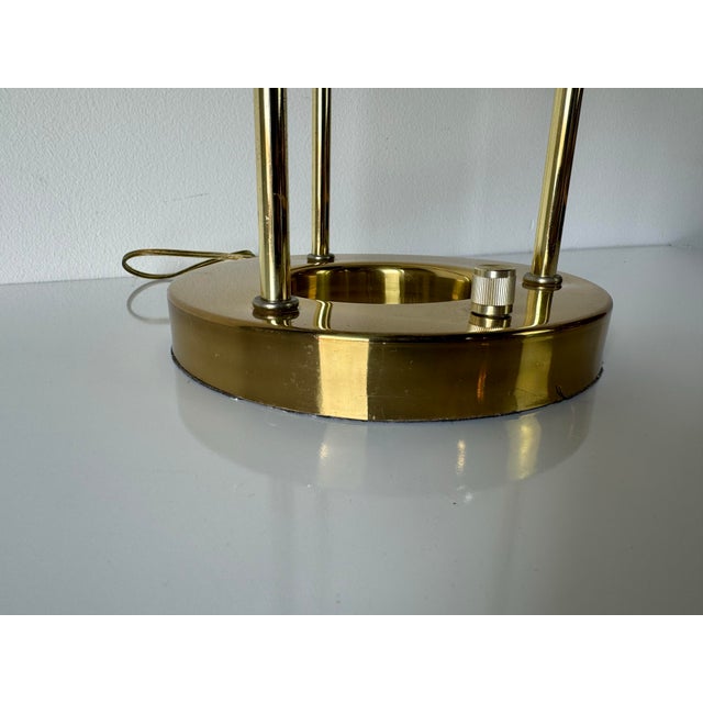 1980's Vintage Brass 'Saturn' Desk Lamp by R. Sonneman for George Kovacs/Sold For Sale - Image 12 of 12