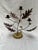 Farmhouse Tole Oak and Acorn Candelabra For Sale - Image 3 of 7
