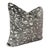 Elevate your space with this striking decorative pillow featuring a bold abstract pattern in rich charcoal and ivory...