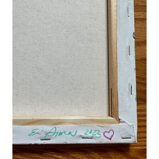 Erin Simon "Layers" Original Abstract Painting For Sale - Image 4 of 6