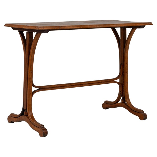 1900s Austrian Wooden Side Table For Sale - Image 10 of 18