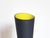 Vintage Black and Yellow Murano Glass Vases, 1950s, Set of 3 For Sale - Image 7 of 8