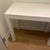 Perfect condition. Brand new classic West Elm white lacquer Parsons Desk with drawer. Looks gorgeous in every room and...