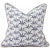 24 x 24 Pillow Hemp Indigo - Down Insert For Sale