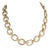 Cartier Baignoire Collection 18k Yellow Gold Oval Link Collar Necklace W/Paper For Sale