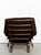 1970s Set of Bamboo and Leather Lounge Chair and Ottoman, 1970s For Sale - Image 5 of 18