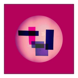 Contemporary Abstract Photographic C-Print on Canson Platine Fibre Rag "Soft Geometry #8b" by Anne Senstad For Sale