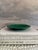 Late 19th Century Antique Victorian Wedgwood Majolica Green Cabbage Leaf Plate For Sale - Image 5 of 7